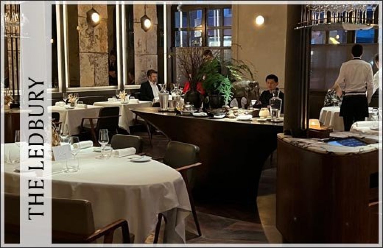 the ledbury dinner date restaurant in notting hill london