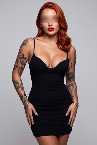  latin escort london red head brazilian 34D STELLA