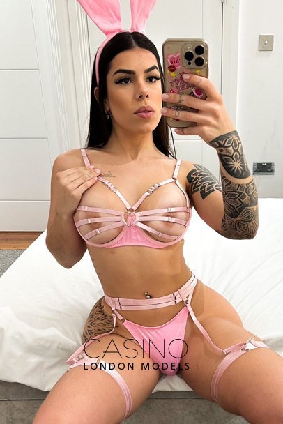 playful London escorts busty party girl JULIA